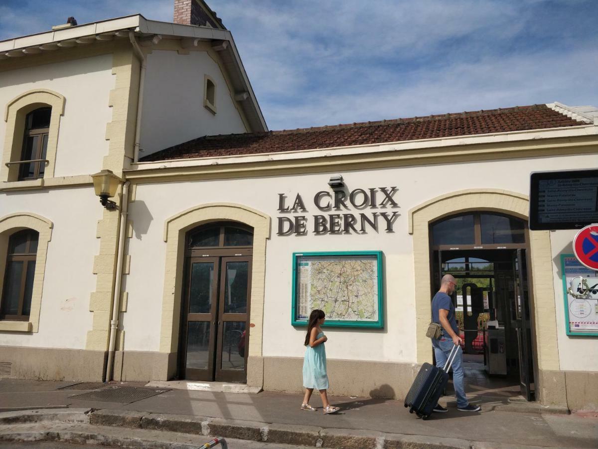 Le Parisien T1Antony-Berny By Beds4Wanderlust - 35M2 Avec Balcon - Aeroport Orly 5Miles - Train Station Rer B Orlyval 1Mile Exterior foto